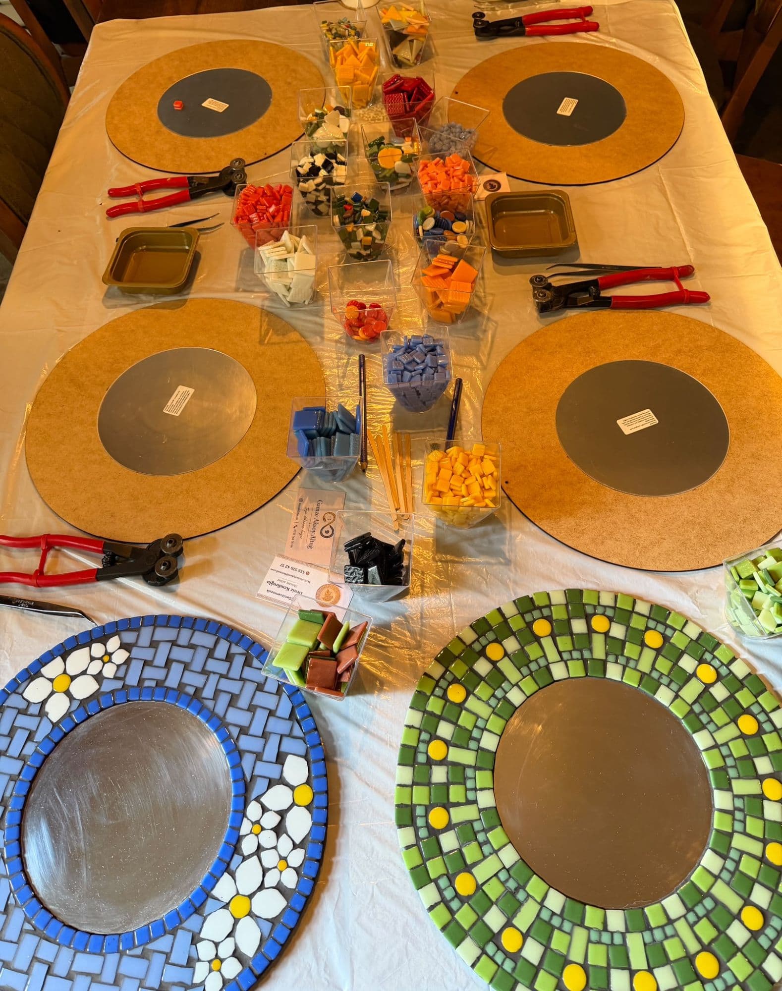 Mosaic Mirror Making Workshop — İstanbul